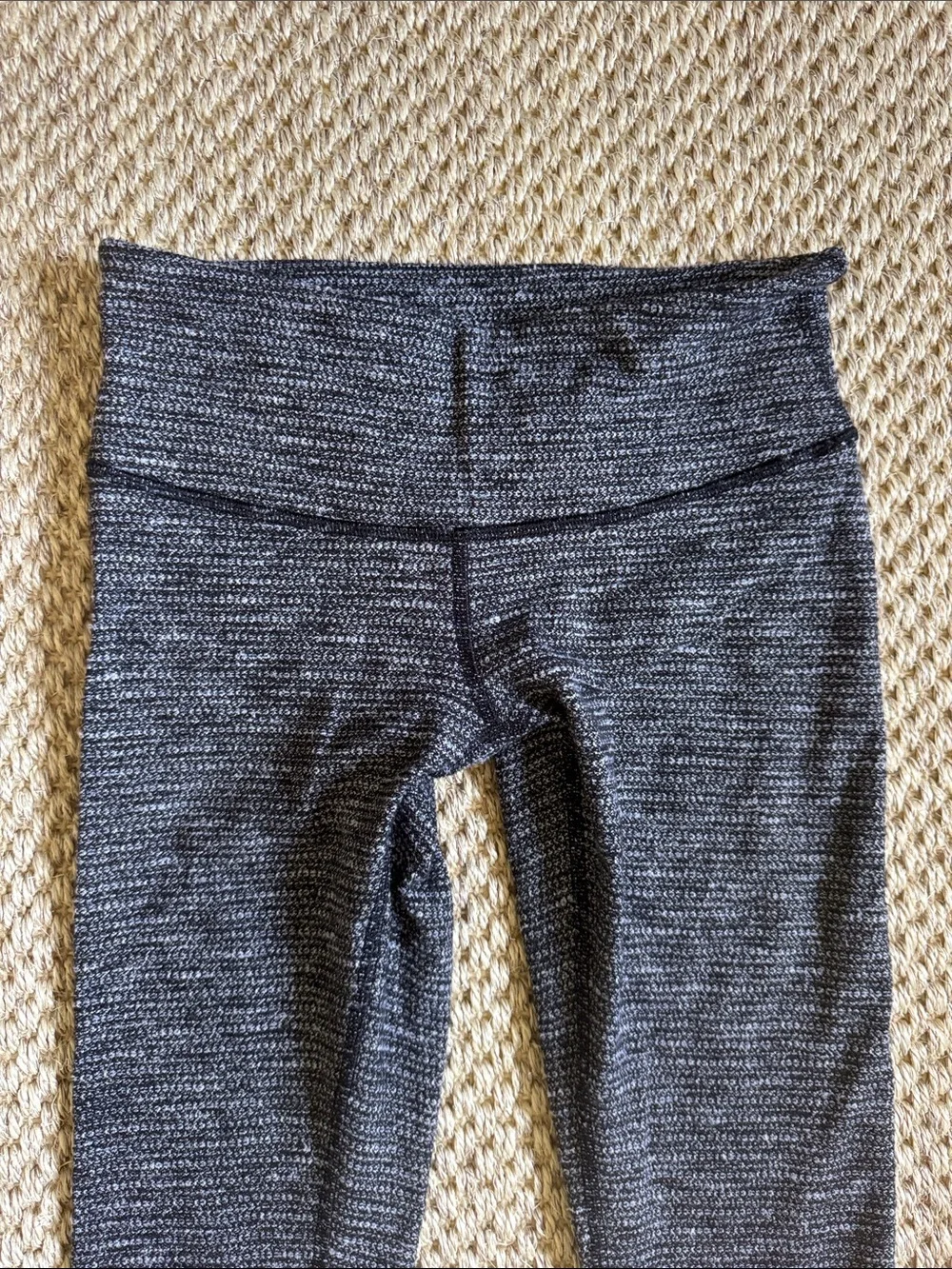 lululemon athletica Heathered Dark Gray Leggings